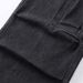 Large Pocket Cargo Flared Jeans Men's High Street Punk Washed Vintage Wrinkled Design Wide Leg Pants_mkmklike.com