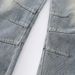 American Style Multi-Pocket Cargo Jeans For Men, Trendy Brand, Niche Design, Loose Straight-Leg Pan, Wide-Leg Long_mkmklike.com