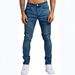 Men's Clothing Men's Straight Leg Jeans Style Street Fashion Retro Skinny Denim Cool Versatile For Formal & Casual For Men_mkmklike.com