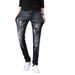 Men's Slim Fit Skinny Jeans Trendy Ripped Stretchy Denim For Spring Autumn Summer New Style Thin Clothing_mkmklike.com