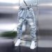 Men's Clothing Light Blue Stretch Jeans – Relaxed Fit Jogger Pants With Adjustable Drawstring – Hip-Hop Streetwear – Soft Washed Cotton Blend_mkmklike.com