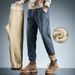 Fleece And Thickened Men's Jeans 2024 Autumn And Winter New Trend Cold-resistant And Warm Winter Wear Long Pants Men_mkmklike.com
