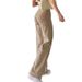 High-Waisted Relaxed Fit Jeans For Women - Flowy Straight Leg Pants With Soft Drape & Mid-Rise Comfort_mkmklike.com
