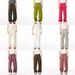 Men's Clothing Cleanfit Basic Simple Solid Color Multi Pocket Straight Multi Color Jeans_mkmklike.com