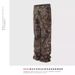 American Style Vintage Camouflage Tree Branch Jeans Men's Trendy Brand High Street Niche Loose Straight Leg Casual_mkmklike.com