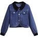 Chic Denim Jacket For Women, Spring And Autumn 2026 New Style, High-end, Super Stylish, Versatile, Short Top_mkmklike.com