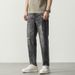 Large Size Men's Wholesale Trend Ripped Nine Points Jeans Men's 9 Points Spring And Summer Plus Fat Plus Size Retro Jeans_mkmklike.com