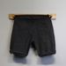 Men's Slim Fit Denim Shorts Color Block Design Summer Casual Stretch White Jeans Mid-Length 5-Pocket Trendy Shorts_mkmklike.com