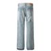Men's Clothing High Street Vibe Flared Printed Jeans Handsome Pants For Men And Women Spring And Autumn_mkmklike.com
