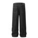 Loose Wide-Leg Stitched Denim Men's Simple Basic Versatile Casual Straight-Leg Pants Oversize Trend_mkmklike.com