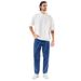 Men's Non-Stretch Jeans Solid Color Long Pants Loose Slim Fit Trousers For Spring And Autumn_mkmklike.com