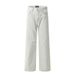 Washed Faded Denim Straight-Leg American High Street INS Trend Versatile Vintage Casual Wide-Leg Pants For Men_mkmklike.com