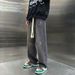 American Wide-leg Velvet Thickened Jeans Men's Autumn And Winter Trendy Brand Loose Casual Straight High Street Long Pants Trendy_mkmklike.com