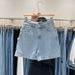 New Summer 2022 Simple Casual High Waist A Line Shorts For Women Loose Versatile Denim Hot Pants Slim And Stylish_mkmklike.com