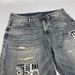Men’s Vintage Distressed Patchwork Jeans – Retro Loose Straight-Leg Denim Pants With Artistic Rips & Patches (Sizes 28-36)_mkmklike.com