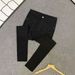 Men's Slim Fit Jeans With Rhinestone Details - Black Stretch Denim Pants For Streetwear & Casual Wear (Ankle Length)_mkmklike.com