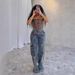 Women's Clothing Jeans Autumn And Winter New Star Tassel Raw Edge Loose Straight Casual Pants Women_mkmklike.com