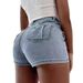 Women's Clothing Plus Size Women's A Line High Waisted Irregular Wide Leg Pants Women's Summer Slim Denim Skirt Pants Shorts Trendy Ins_mkmklike.com