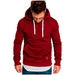 Men's Clothing new men's solid color outdoor sports casual fleece sweatshirt jacket 8001_mkmklike.com