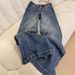 High Waist Flared Jeans For Petite Women - Winter Warm Fleece Lined & Star Embellished Wide Leg Pants_mkmklike.com