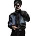 Retro Leather Denim Jacket Men's Autumn Niche Splicing Design Korean Version Small Short Jacket Casual Top_mkmklike.com