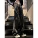 Nordmann Street Style Jeans For Men With Frayed Edges Patchwork Design, Slim Fit, Washed And Distressed Straight Pants_mkmklike.com