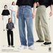 Korean Style Loose Straight-Leg Jeans – Unisex Casual Denim Pants (White/Black/Mud Yellow/Light Blue/Denim Blue, S-XL)_mkmklike.com