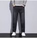 Autumn And Winter Men's Clothing Fashion Retro Straight Men's Jeans Fleece Thickened Elastic Loose Casual Long Pants Men's Tide_mkmklike.com