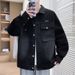 2025 Spring New Polo Denim Men's Trendy Fashion Loose Jacket American Korean Edition_mkmklike.com