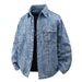 Men's Denim Jacket Design Sense Old Fashion Thick Top Versatile Foreign Trade Loose Jacquard Jacket_mkmklike.com