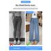 Trendy Girl Closet Women's Jeans 2025 New Autumn Winter Fleece Lined Thickened Slim Fit Straight Petite Casual Loose Wide Leg Pants_mkmklike.com