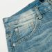 Punk Washed Vintage Denim Straight-Leg For Men Cleanfit Frayed Hem Loose Wide-Leg Pants_mkmklike.com