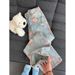 Men's Floral Ripped Jeans Straight Leg Loose Fit Rose Print High Street Style Trendy Cool And Stylish Denim_mkmklike.com
