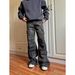 Men's Vintage Camo Jeans – Relaxed Fit Straight To Slightly Flared Denim Pants With Washed Effect (S-XXXL)_mkmklike.com