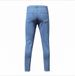 Quality Worn Feet Elastic Tight Jeans Men's_mkmklike.com