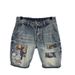 Men's Clothing Patch Embroidered Denim Shorts Handsome High Street Retro Casual Fashion American Summer_mkmklike.com