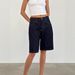 European Fit Mid-Rise Denim Bermuda Shorts – Non-Stretch Vintage Washed (Light Blue/Indigo/Charcoal, S-XXL)_mkmklike.com
