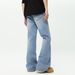 Men’s Retro Slim Fit Flared Jeans – Vintage High-Waisted Denim Pants (Blue & Azure, S-XL)_mkmklike.com