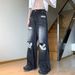 Retro Old Ripped Jeans Men's Straight Loose Spring And Summer New Straight Casual Pants Trendy Versatile Trousers Men_mkmklike.com