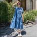 Return Low Denim Dress, Women's Summer Thin Style, New Lazy And Niche Cake Skirt, Doll Long Skirt_mkmklike.com