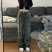 American-style Heavy-duty Denim Pants Women, Camouflage, High-waisted Design, New For Spring And Autumn 2026, Slimming_mkmklike.com