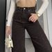 High Waisted Straight Leg Loose Wide Leg Rhinestone Jeans For Women Relaxed Everyday Wear Versatile Comfortable Feshion Trend_mkmklike.com