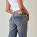 Retro Washed Y2K Low-Rise Bootcut Jeans For Women – Vintage-Inspired Casual Denim Pants With Stretch Comfort_mkmklike.com