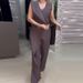 Women's Clothing Summer New Fashion Layered Solid Color Wide leg Jumpsuit Women's Clothing_mkmklike.com