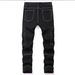 Men's Clothing Utility Cargo Jeans – Raw Hem Straight-Leg Denim Pants With Multi-Pocket Design (Vintage Washed, Streetwear & Workwear Staple)_mkmklike.com
