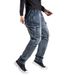 Heavy Industry Washed Overalls Men's Multi-pocket American Style Fattened Plus Size Straight Hip-hop Jeans Men's Cross-border Pants_mkmklike.com