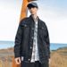 Hanlu Wear 2025 Spring New Style Loose Label Denim Casual Work Jacket Men's Q_mkmklike.com