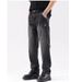 Men's Clothing Spring And Autumn Retro Jeans Men's Loose Straight Pants Trendy Stitching Washed Workwear Denim Trousers_mkmklike.com