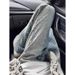 Men's Clothing Blue Gradient Jacquard Jeans Men's Summer American Fashion Brand High End Pants Design Narrow Version Flared Trousers_mkmklike.com