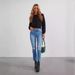 European And American Foreign Trade Cross-border Supply Fashion Retro Slim-fit Stretch Jeans For Women_mkmklike.com